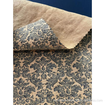 polyester three lawyer knit jacquard